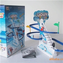 供应企鹅电动轨道，玩具企鹅轨道，儿童游戏玩具
