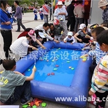 充气水池充气玩具充气产品支架游泳池可折叠鱼池充气沙池