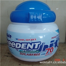 厂家定制pvc充气广告瓶子促销礼品【质保价廉】