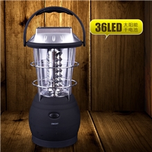 36LED太阳能充电野营灯露营灯帐篷灯外帐篷营地灯可放电池