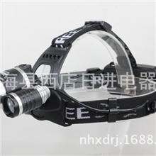 充电头灯新款头灯强光头灯夜骑手电筒野营探险照明30003001