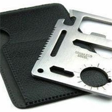 11功能军刀卡多功能军刀卡野营刀卡万能救生刀卡