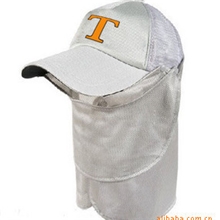 供应原单钓鱼帽防晒帽钓鱼防晒帽防晒防紫外线带披肩帽