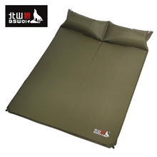 BSWolf/北山狼【雨露】带枕双人自动充气垫加宽型升级版