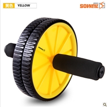 正品索维尔健腹器双轮健腹轮腹肌轮滚轮健身减肥家用腹部健身器材