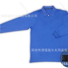 QFNCF01高尔夫男士长袖T恤珠底棉舒适长袖上衣五色可选