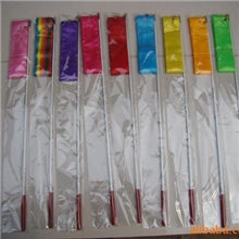 比赛。训练&lsquo;舞蹈彩带&rsquo;体育。拉拉队