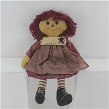 【厂家批发】红头发女孩布娃娃公仔玩具娃娃形象迷你公仔