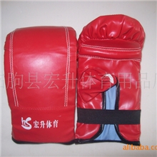 供应宏升品牌弯式打沙套拳击手套
