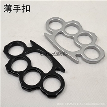 拳霸黑版纯钢手扣拳套铁拳头铁四指指虎武术体育用品批发