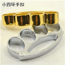 拳霸锌合金铁四指手扣指虎铁拳套武术用品批发