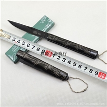 批发蒙地卡罗MonteCarlo-竹节刀黑色竹子刀精美折叠刀水果刀