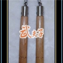 武夫子实木不锈钢链条双节棍/双节棍/双截棍