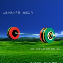 全包胶杠铃/举重用品/健身路径/室内户外运动休闲
