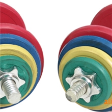 包胶哑铃彩色包哑铃可调哑铃全胶哑铃铸铁哑铃寖塑哑铃