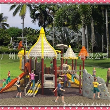 儿童攀爬组合滑梯，室外多功能健身游乐组合滑梯JMQ-12067
