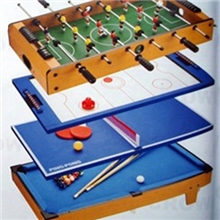 外贸批发81.5*43cm儿童休闲游戏玩具4种体育用品组合球台HG207-4