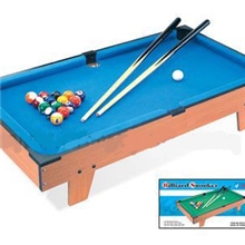 出口欧美标准儿童体育玩具礼品69.5cm密度板小型桌面台球桌202D