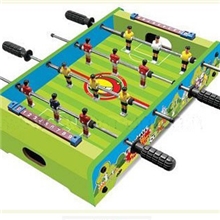 生产供应51cm欧标小型MDF儿童体育玩具波比桌上足球台235系列