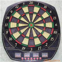 哈雷士新款四窗口LED电子飞镖盘
