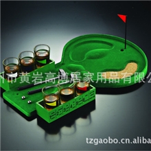 桌上高尔夫酒杯游戏助兴酒具酒吧游戏迷你桌游娱乐酒游戏