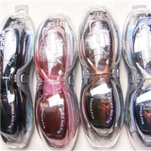 正品雅丽嘉泳镜防雾泳镜游泳镜真空电镀彻底防漏送耳塞WG42