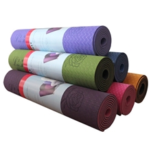供应北京厂家力创美6MM纯色TPE瑜伽垫/防滑瑜珈垫特价
