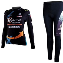 供应13女款BIANCHITX比安奇长袖骑行服厂家定做生产质量好