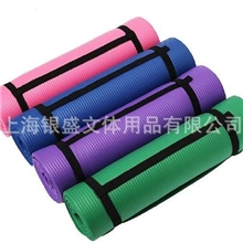 加厚NBR瑜伽垫加长加厚防滑瑜珈垫子10mm/15mm健身垫运动垫特价