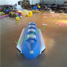 水上娱乐四人单管香蕉船充气艇漂流船冲锋舟皮划艇0.9mm