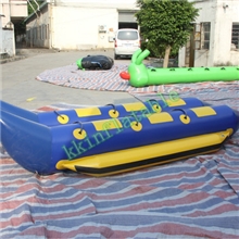 水上娱乐6人双管香蕉船充气艇漂流船冲锋舟皮划艇0.9mm