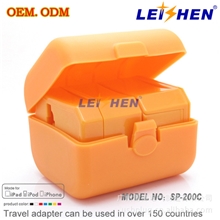 彩颜色多功能转换插座2013年时尚礼品插座