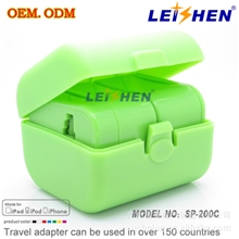 出国实用小礼品万能旅行充电器促销礼品插座出国电源转换插头