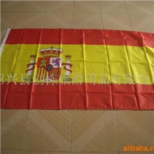 专业生产和销售西班牙国旗，带铜扣或是棉绳
