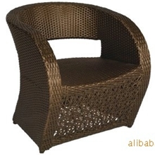 M厂家供应优质仿藤铝管户外藤编休闲椅c56