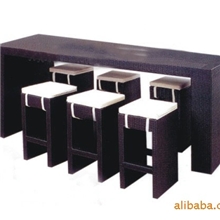 M欧美风格现代吧台仿藤吧台9109