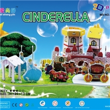 厂家供货儿童益智玩具拼图玩具批发灰姑娘拼图