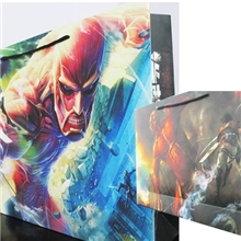 进击的巨人动漫纸袋动漫福袋动漫周边纸袋定做