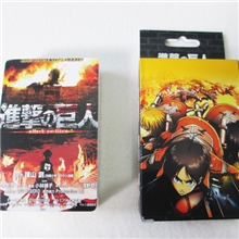 进击的巨人动漫扑克动漫周边动漫周边批发厂家批发