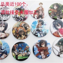 优质供应优质供应进击的巨人动漫胸章胸章批发