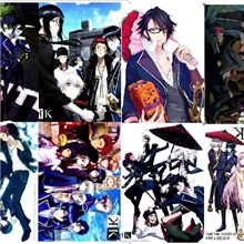 动漫海报K8张套装布纹海报明星海报海报定做厂家直销