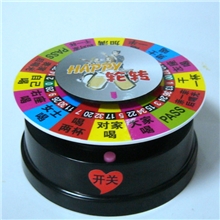酒令/数字游戏二合一电动转盘、ktv喝酒转盘（酒水促销礼品）