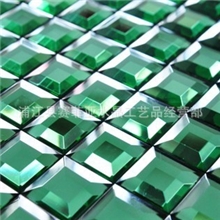 供应5面水晶玻璃镜面马赛克厂家直销高档装饰外观精美