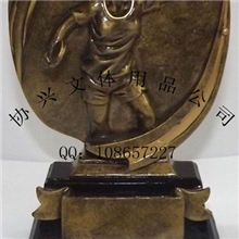 树脂工艺装饰摆件/体育运动奖杯/纪念礼品/乒乓球人物奖杯