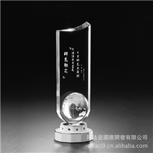 厂家批发体育项目奖杯定制企业年会礼品免费水晶刻字制版