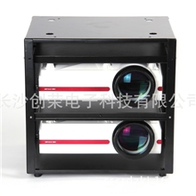 【厂家直销】偏光3D投影机高清720PLED投影仪双机家庭影院