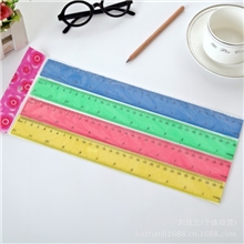 塑料尺子彩印直尺定做尺子透明塑料尺厂家30厘米直尺