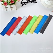 厂家批发15cm直尺15公分直尺塑料尺子套装20厘米透明尺