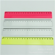 文具批发塑料尺子塑料直尺20cm透明塑料直尺20公分套装