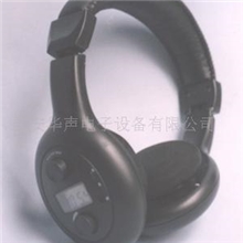 厂家生产供应数字显示无线调频音频耳机